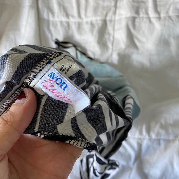 vintage zebra print one piece/bodysuit - Picture 5 of 6